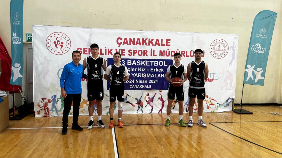 3x3 Basketbol Takımımız Türkiye Şampiyonası için Çanakkale'de